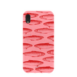 Bubblegum Pink Sardine Stream iPhone XR Case