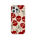 Coque iPhone 15 Pro Max motif coquillage et cerise effrayante