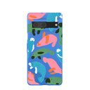 Electric Blue Sea Cows Google Pixel 7 Case