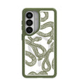 Clear Serpent Sketch Samsung Galaxy S26 Case With Forest Floor Ridge (Magnetic Charging included)