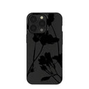 Coque iPhone 13 Pro Black Shadow Petals