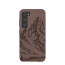 Coque Silent Summit marron chocolat pour Samsung Galaxy S23