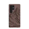 Coque Silent Summit marron chocolat pour Samsung Galaxy S25 Ultra