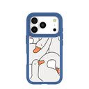 Coque transparente Silly Goose pour iPhone 17 Pro avec motif True Blue Ridge (MagSafe inclus)