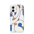 Electric Blue Silly Goose iPhone 17 Case