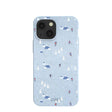 Powder Blue Ski Pass iPhone 13 Mini Case