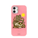 Bubblegum Pink Snakebite iPhone 16 Plus Case