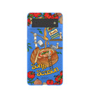 Coque Google Pixel 6 bleu électrique, saison soupe