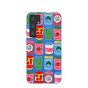 Coque Electric Blue Soup Stories pour Samsung Galaxy S24+ (Plus)