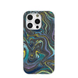 Black Space Waves iPhone 16 Pro Case