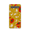 Coque Google Pixel 6a motif coquillages et spaghettis