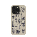 Coque pour iPhone 13 Pro London Fog Spitting Llama