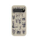 Coque Google Pixel 9/9 Pro Motif lama cracheur de brouillard londonien