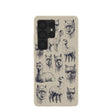Coque pour Samsung Galaxy S25 Ultra London Fog, motif lama cracheur