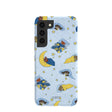 Coque Samsung Galaxy S22 Bleu Poudre Étoilé