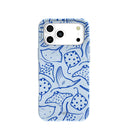 Coque Stingray Fever bleu poudre pour iPhone 17 Pro Max