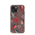 Chocolate Brown Strawberry Cupid iPhone 13 Mini Case