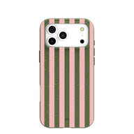 Forest Floor Strawberry Matcha Stripes iPhone 17 Pro Max Case
