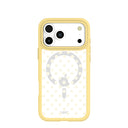 Coque transparente Sugar Dots pour iPhone 17 Pro Max avec Sunbeam Ridge (MagSafe inclus)