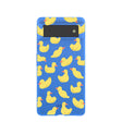 Electric Blue Sunny Ducklings Google Pixel 6 Case