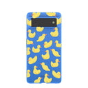 Electric Blue Sunny Ducklings Google Pixel 6 Case