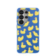 Coque Samsung Galaxy S26 Ultra bleu électrique Sunny Ducklings