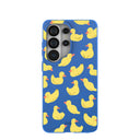 Coque Samsung Galaxy S26 Ultra bleu électrique Sunny Ducklings