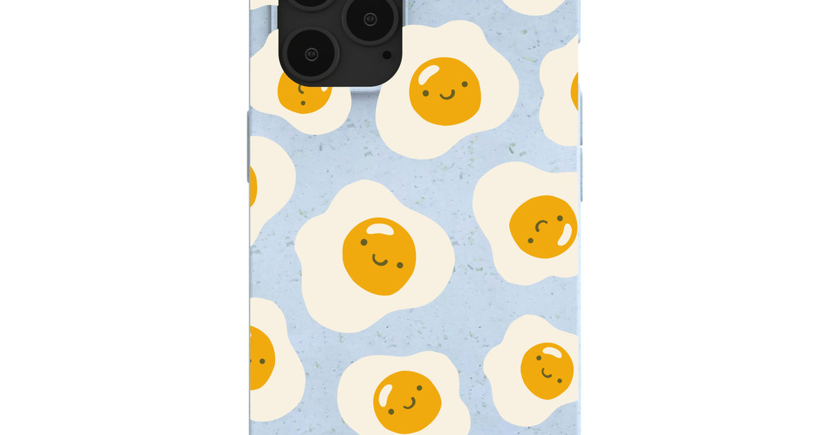Powder Blue Sunny Side Up iPhone 12 Pro Max Case – Pela Case