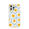 Coque Sunny Side Up bleu poudre pour iPhone 15 Pro Max