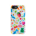 Coque Super Gummies bleu poudré pour iPhone 6/6s/7/8/SE