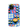 Coque iPhone 12 Pro Max Bleu Électrique Sushi Night