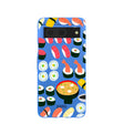 Coque Google Pixel 8 « Sushi Night » bleu électrique