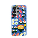 Electric Blue Sushi Night Samsung Galaxy S26 Ultra Case