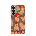 Coque Samsung Galaxy S26+ (Plus) motif capybaras chocolatés