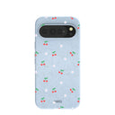 Powder Blue Sweet Cherries Google Pixel 10 Pro XL Case