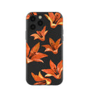 Black Tiger Lily iPhone 11 Pro Case