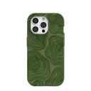 Coque iPhone 15 Pro gravée « Forêt au sol »