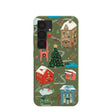 Coque Samsung Galaxy S25 Motif Forêt et Ville de Guirlandes