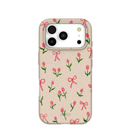 Coque iPhone 17 Pro Motif Tulipe Coquillage