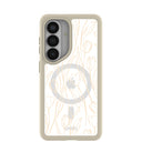 Étui transparent Tulip Dune pour Samsung Galaxy S26 avec motif London Fog Ridge (chargeur magnétique inclus)