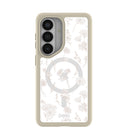 Coque transparente Vanilla Flora pour Samsung Galaxy S26 avec motif London Fog Ridge (chargeur magnétique inclus)