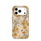 Coque iPhone 17 Pro motif abeille vintage coquillage
