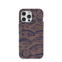 Chocolate Brown Vintage Catch iPhone 15 Pro Max Case