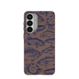 Coque Samsung Galaxy S26+ (Plus) marron chocolat style vintage