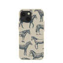 Coque London Fog Vintage Gallop pour iPhone 13 Mini