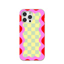 Coque Seashell Warp Grid pour iPhone 15 Pro Max