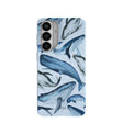 Powder Blue Whales Samsung Galaxy S26+(Plus) Case