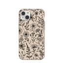 Seashell Wild Flower iPhone 14 Plus Case