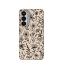 Coque Samsung Galaxy S26+ (Plus) motif coquillage et fleurs sauvages