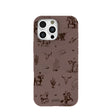 Coque Wild Frontier marron chocolat pour iPhone 16 Pro Max